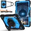 360 - degree all - round protection! Multifunctional tablet case for Samsung Galaxy Tab S10 FE/Tab S9/Tab S9 FE
