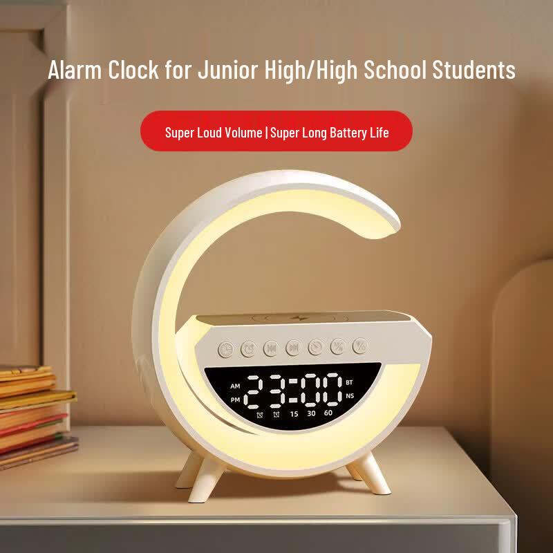 KITE Smart Alarm Clock with Speaker & Night Light