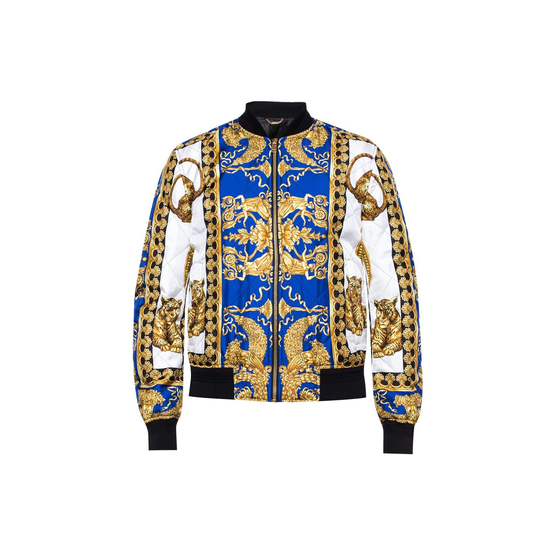 VERSACE Jackets & Coats Men`s Multicolor