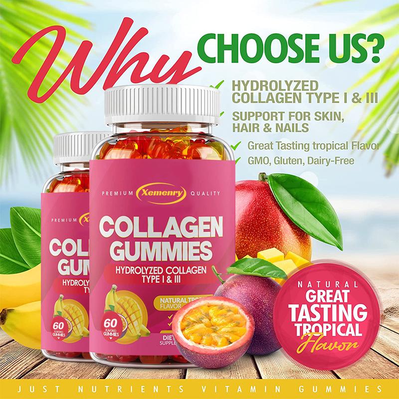 XEMENRY Hydrolyzed Collagen Gummies - Skin Health