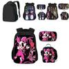 Vibrant Five Nights At Freddys Backpack Set With Lunch Bag And Pencil Case