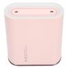 1L USB Charging Air Humidifier Double Spray Nozzle Humidifier with Night Light for Home OfficePink