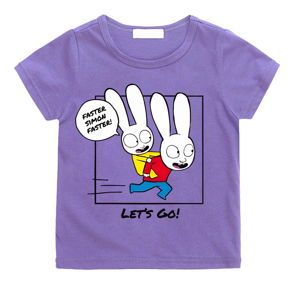 Let's Go Kids Children's Cartoon 2026 T-shirts Cartoon Print Manga Cotton Tshirt Aesthetic Cartoon Boys/girls T Shirt