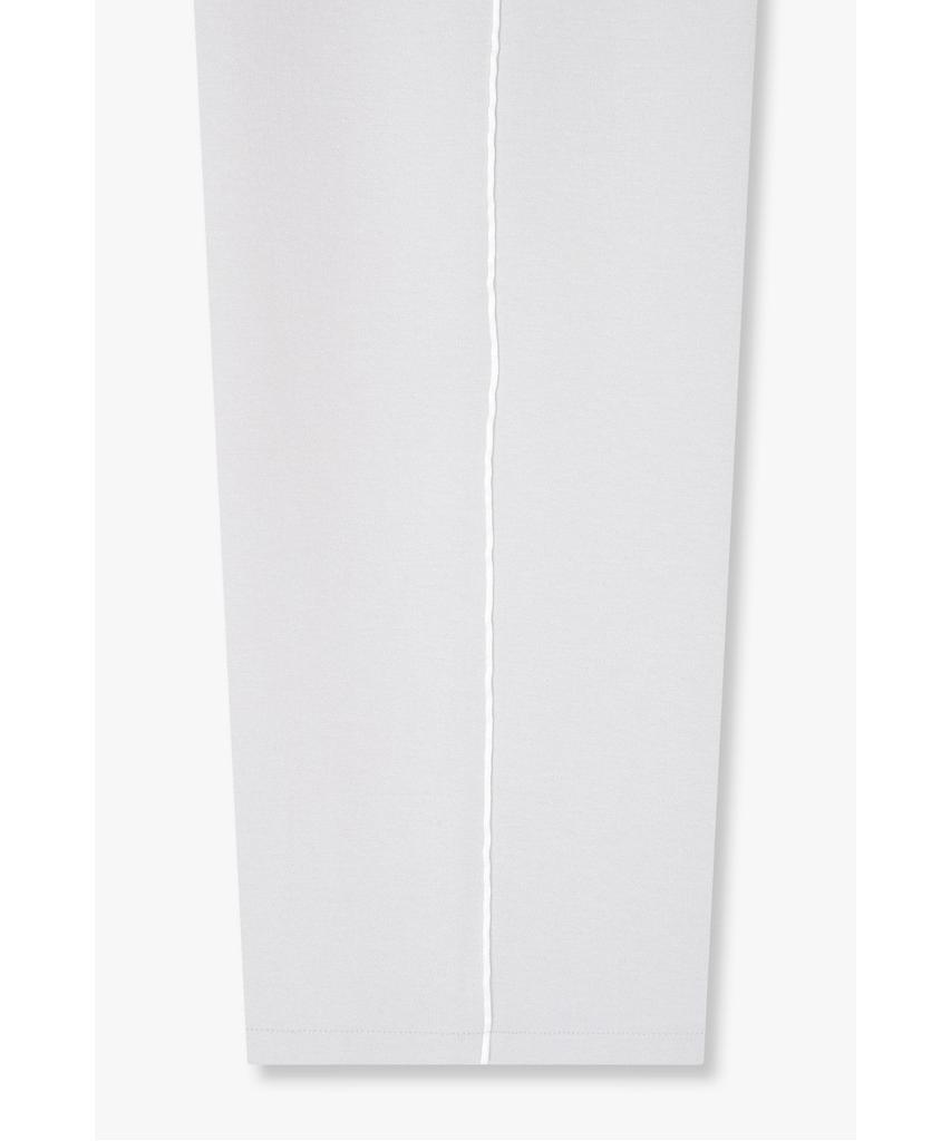 Bobeu Side Line Elastic Wide Pants_Light Gray 7156230008