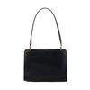 Bally Emblem Fashion Casual Solid Color Grain Leather Tote Shoulder Bag Women bags Black 6306504