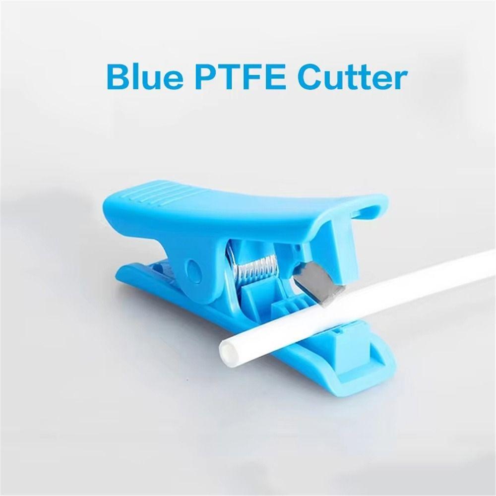 PTFE 3D Printer Feeding Tube 4x2.5mm 4 Meters Long PTFE Tube with Cutter Teflonto Pipe for Bambu Lab P1S AMS A1 Mini Consumable