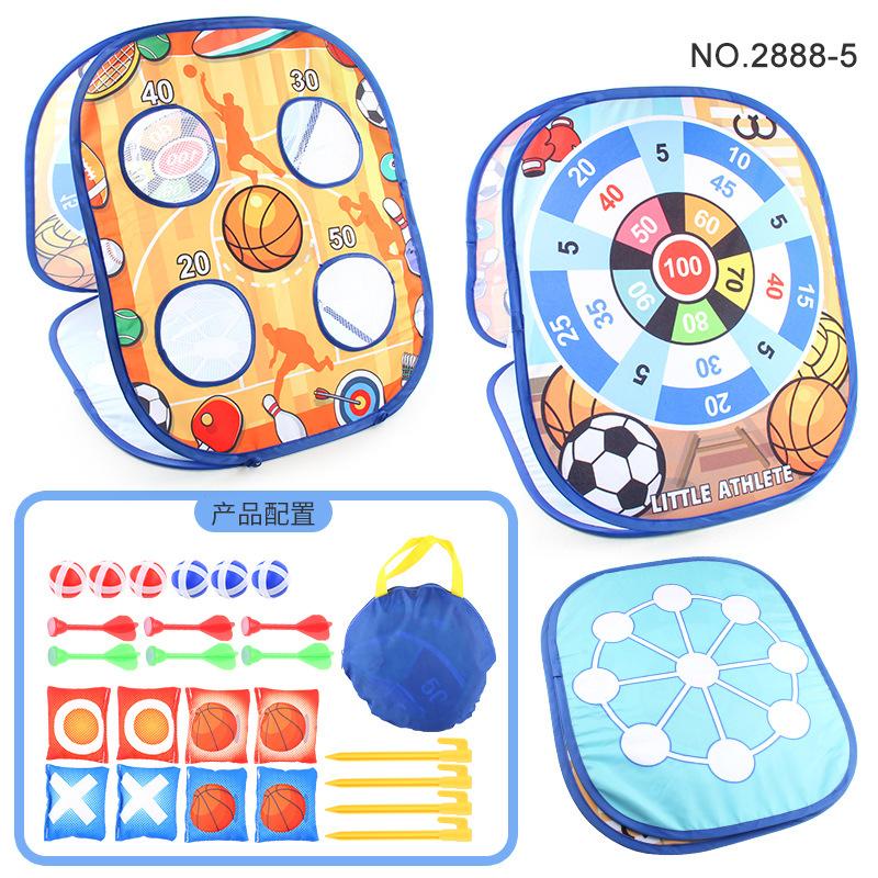 

Children S Folding Sandbag Board Throwing Sandbag Throwing Game Indoor And Outdoor Three-In-One Storage Folding Tent