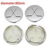 Cyxmtz1 4pcs Car Wheel Center Hub Caps Emblem for Mitsubishi Lancer Ralliart Outlander ASX Colt Pajero Eclipse Delica Accessories