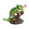 Gobricks MOC Chameleon Bricks Reptile Pet LizardInsect Building Blocks Toys Gift