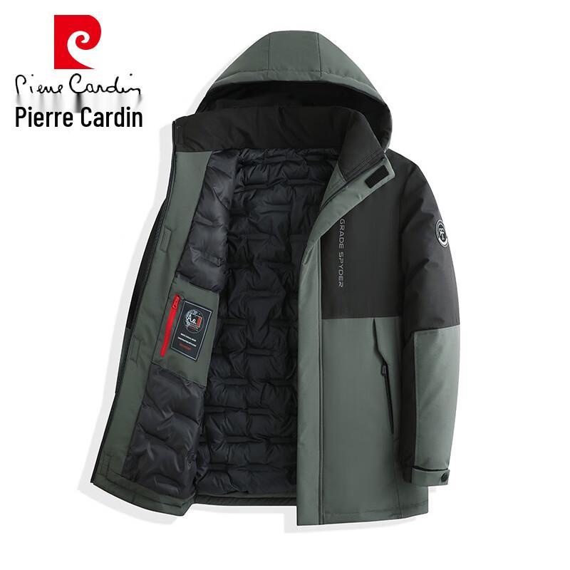 Pierre Cardin Men's Hooded Padded Winter Jacket