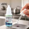 Metal Testing Drops 1/2Pcs 15ML Stainless Steel Test Liquid 200-304 Identification Kitchen Liquid Drops Tableware Analysis Solution for Lab Portable