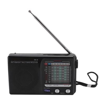 Portable Multi Band Radio FM MW SW Multifunction Built In Bluetooth Chip Portable Mini Elderly