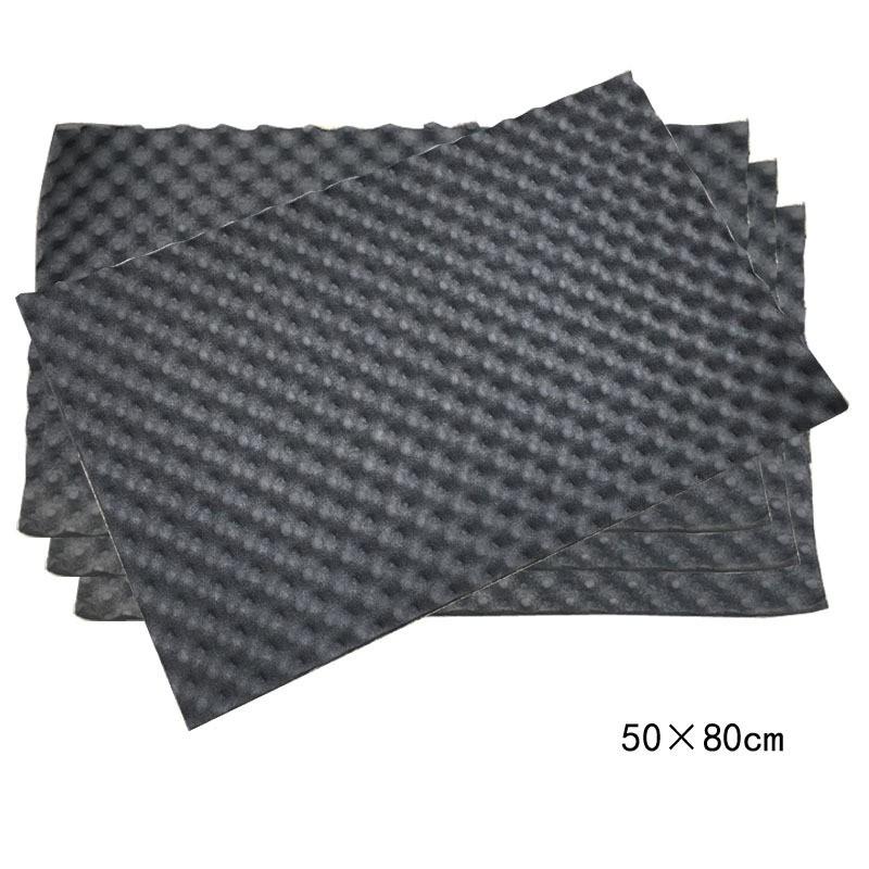 Tapis D'isolation Acoustique Voiture - Autocollant, Réduction Bruit Moteur/route - Pour Capot, Portes, Plancher, Toit