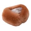Luxurious Artificial Furs Neck Warmer For Winter Soft Thermally Scarf Fashionable Necks Wrap for Running Cycling