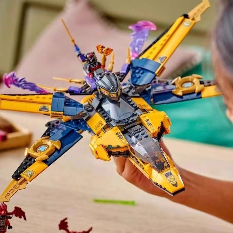 71833 Ninjago Series Lars and Allin’s Storm Jet Assembled