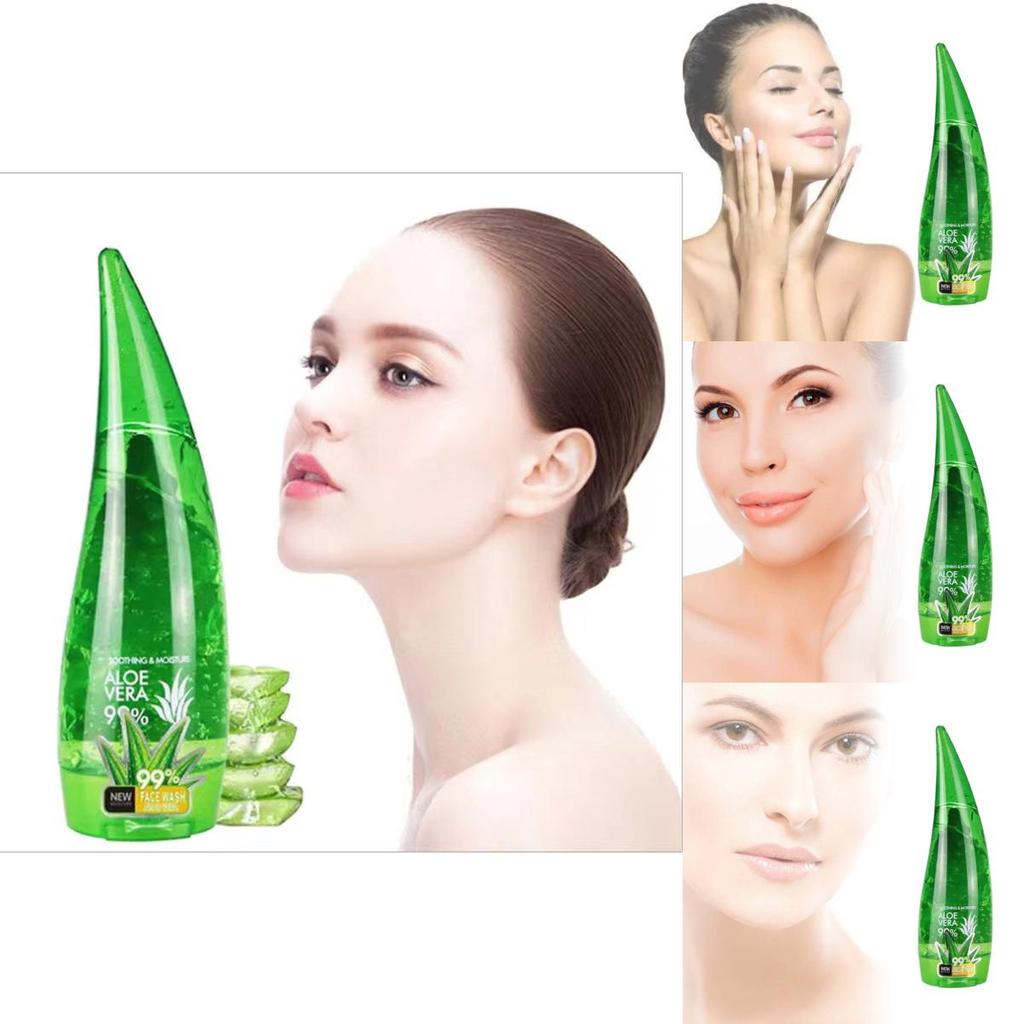 Gel di Aloe Vera per Lenire l'Acne e l'Idratazione Profonda nelle Soluzioni Quotidiane per la Cura della Pelle