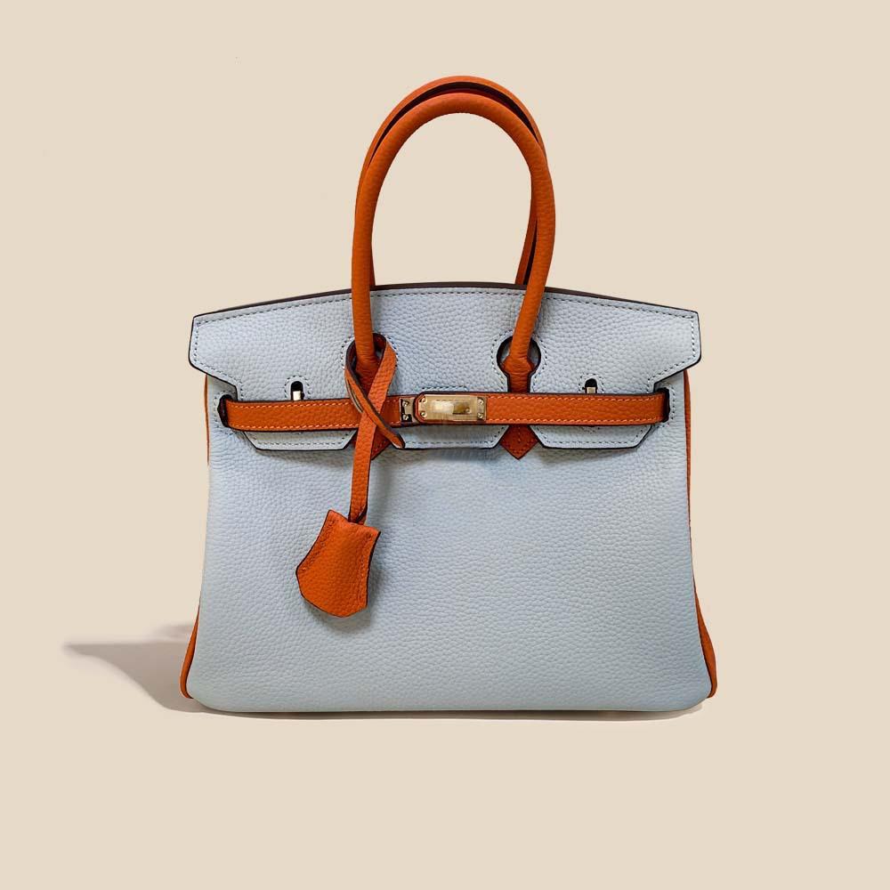 First Layer Cowhide Platinum Bag, High-end Fashion Temperament, Genuine Leather Women's Bag, Classic Versatile Handbag Tide