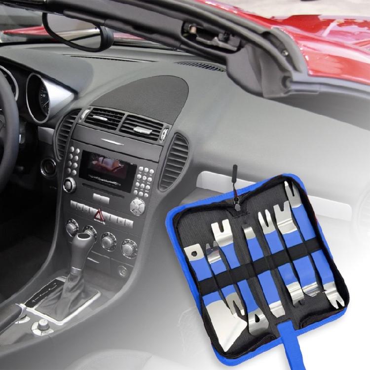 Scratch Proof Automotive Interior Tool set Steel Wedges Auto Radio Removal for Door Panel & Window Trim Safe Removal