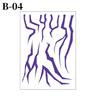 2025NEW 4PCS Huntrix Demo N Hunters K-Pop Devil Boys Jinu Rumi Tatoo Prop Tattoo Body Stripe Stickers Cosplay Halloween Party