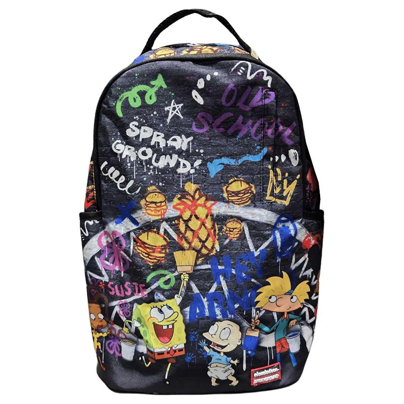 

Новый рюкзак SPRAYGROUND из полиэстера, унисекс, многоцветный W1135811 30.0*17.0*46.0CM