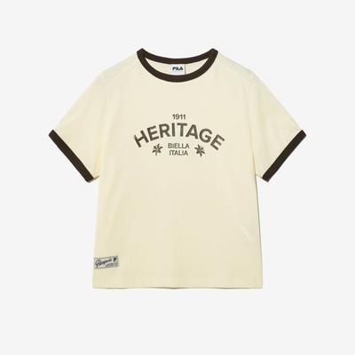 Fila HeriTage Graphic Ringer T shirT