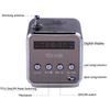 TD-V26 Portable Mini FM Radio Micro Treble Bluetooth Portable Voice For Computer Mobile Phone MP3 Music Support Micro TF SD Card