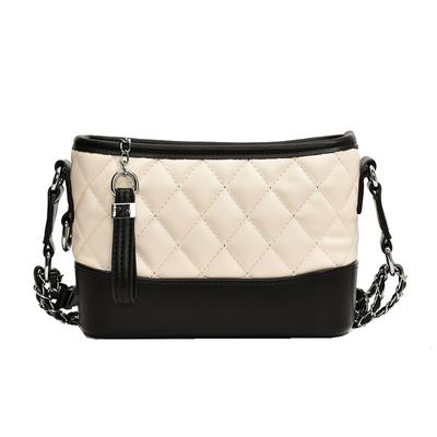 Neue Damentasche, kleine duftende Beuteltasche mit Rautenmuster.