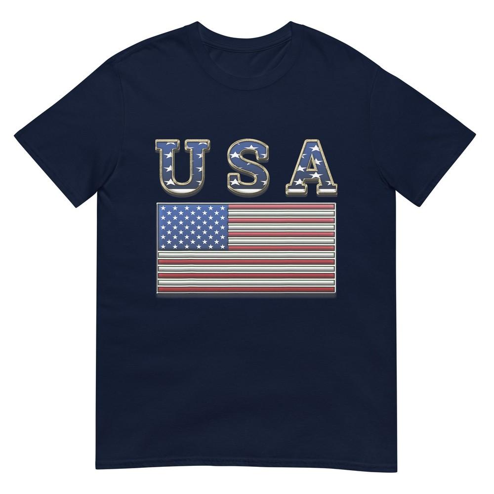 Usa American Flag United States Us Patriotic TShirt S