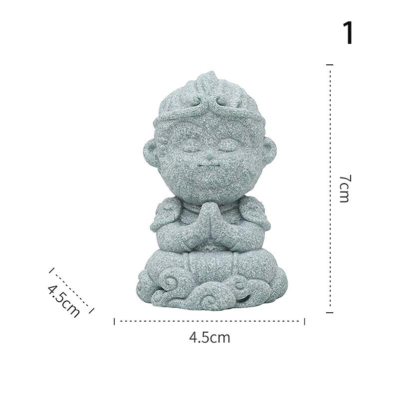 1 Stück Black Myth Wukong Teehaustier Ornamente Boutique Niedlich Mini Der Affenkönig Tee-Set Dekoration Teetisch Zubehör