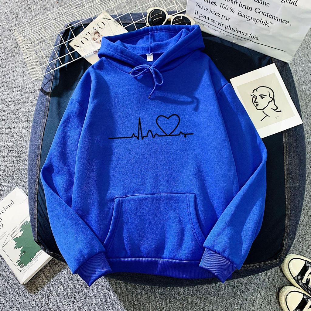 Women's Autumn and Winter European and American Long-sleeved Hoodies Sweatshirts for Women Couples Loose Korean Style Tops
