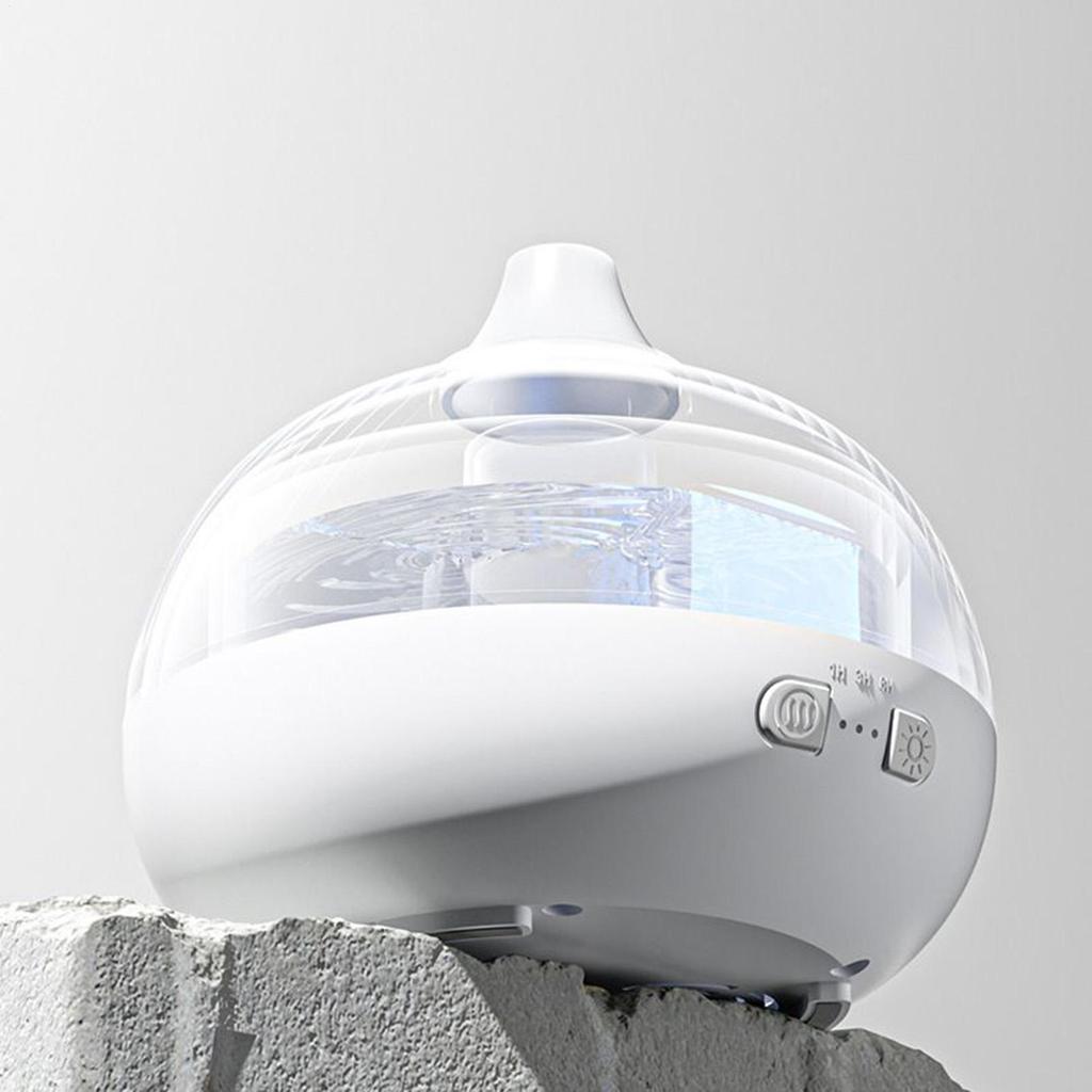 Aroma difuzér s 7barevným ambientním světlem, USB zástrčka, elektrický difuzér na olej, mlhový zvlhčovač vzduchu do obývacího pokoje, k krbu, na stůl, do hotelu, lázní