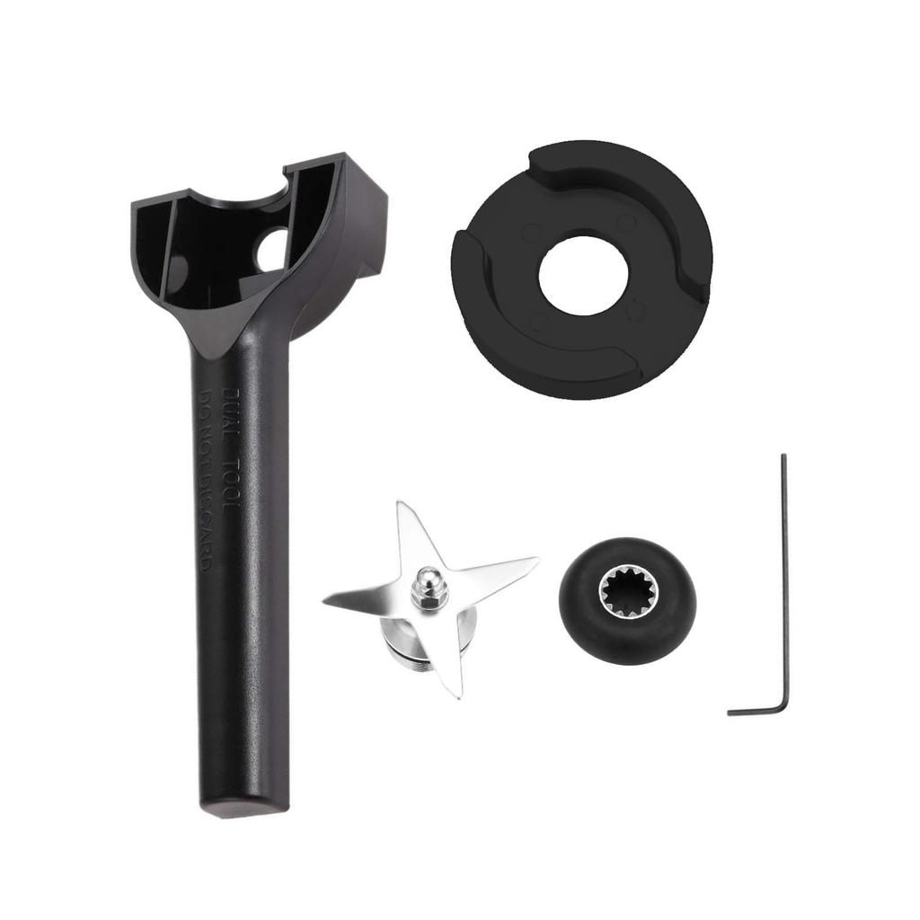 Durable Blender Set Blender Blade Assembly Blender Replacement Parts Easy to Install and Replace Plastic Material for VT