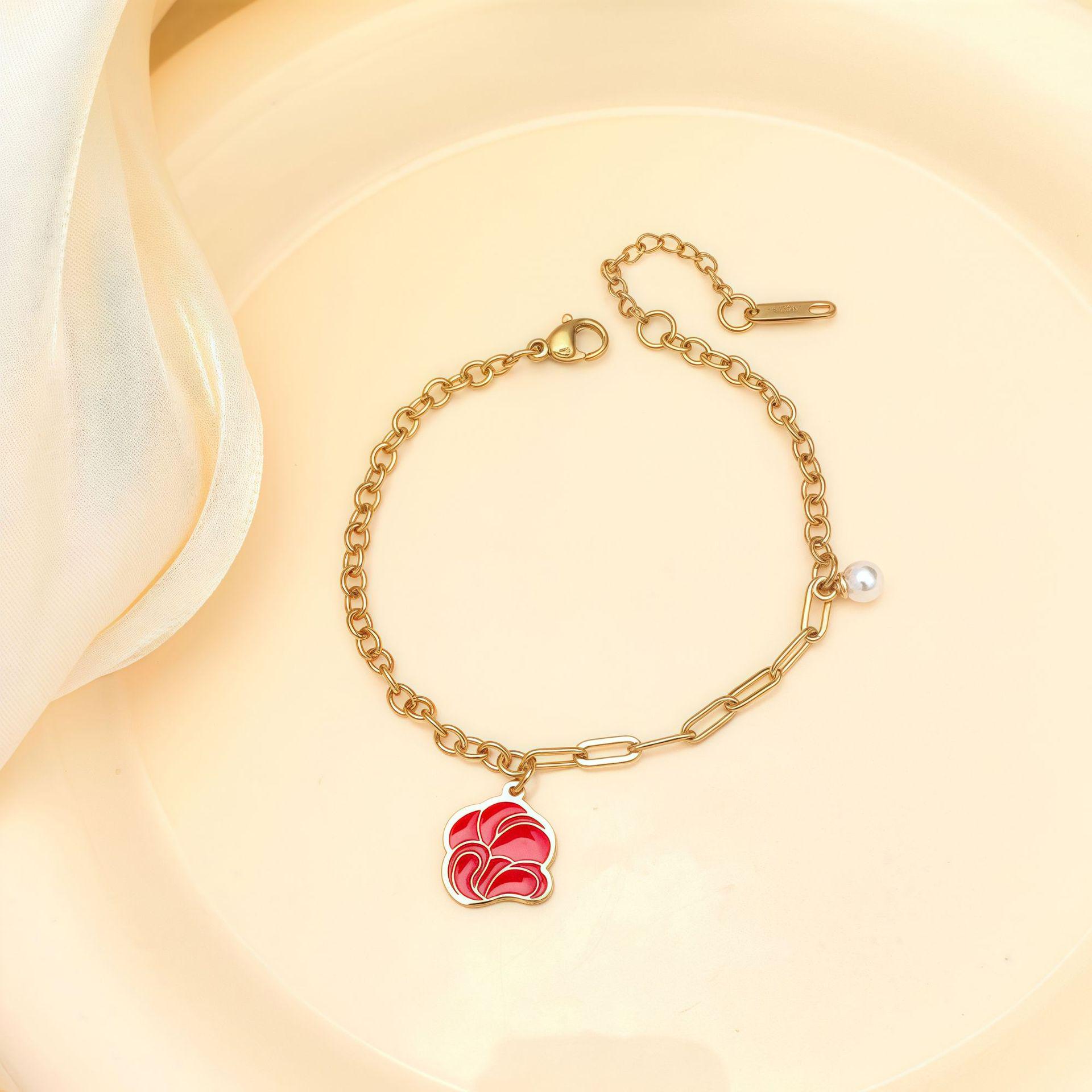 

Butterfly Flower Stainless Steel Bracelet - Stylish, Generous, Personal, Fade-Resistant Accessory