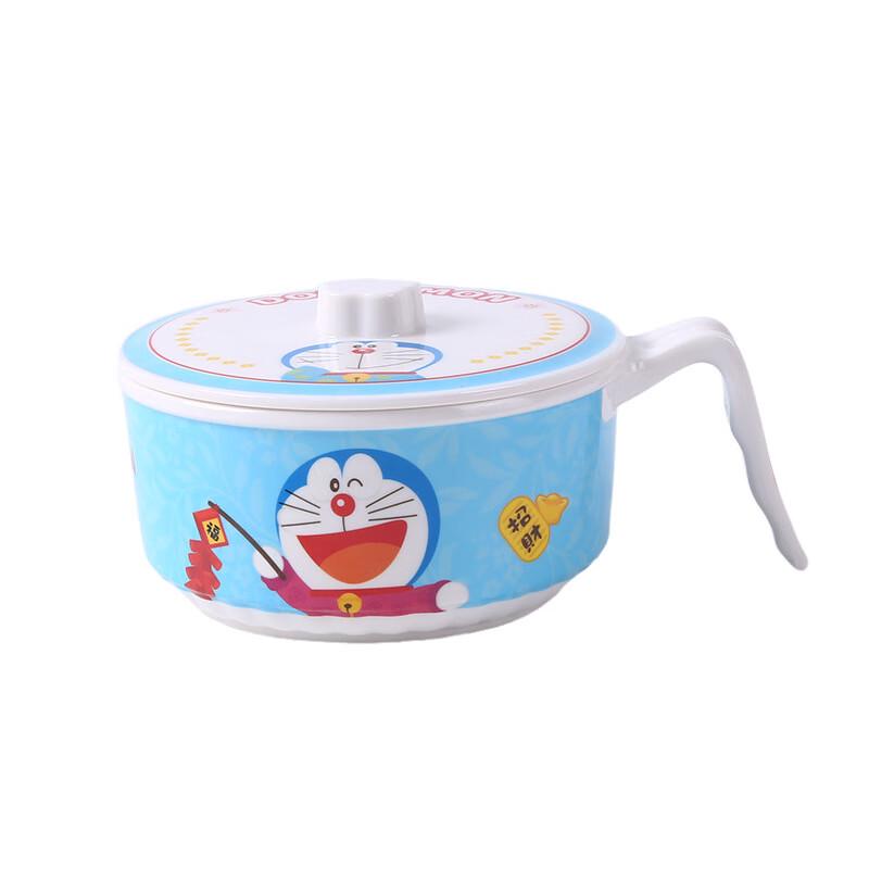 WUHE Doraemon Kids Melamine Handled Feeding Bowl