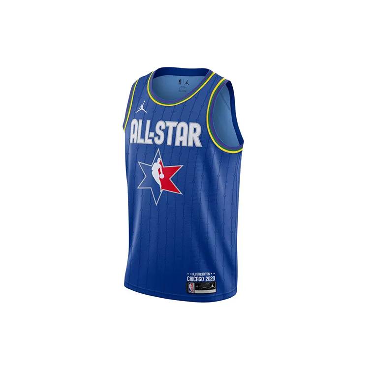 Jordan RUSSELL WESTBROOK ALL STAR Basketball Jersey Men's Blue (Unisex) Basketball Jerseys CJ1059 404