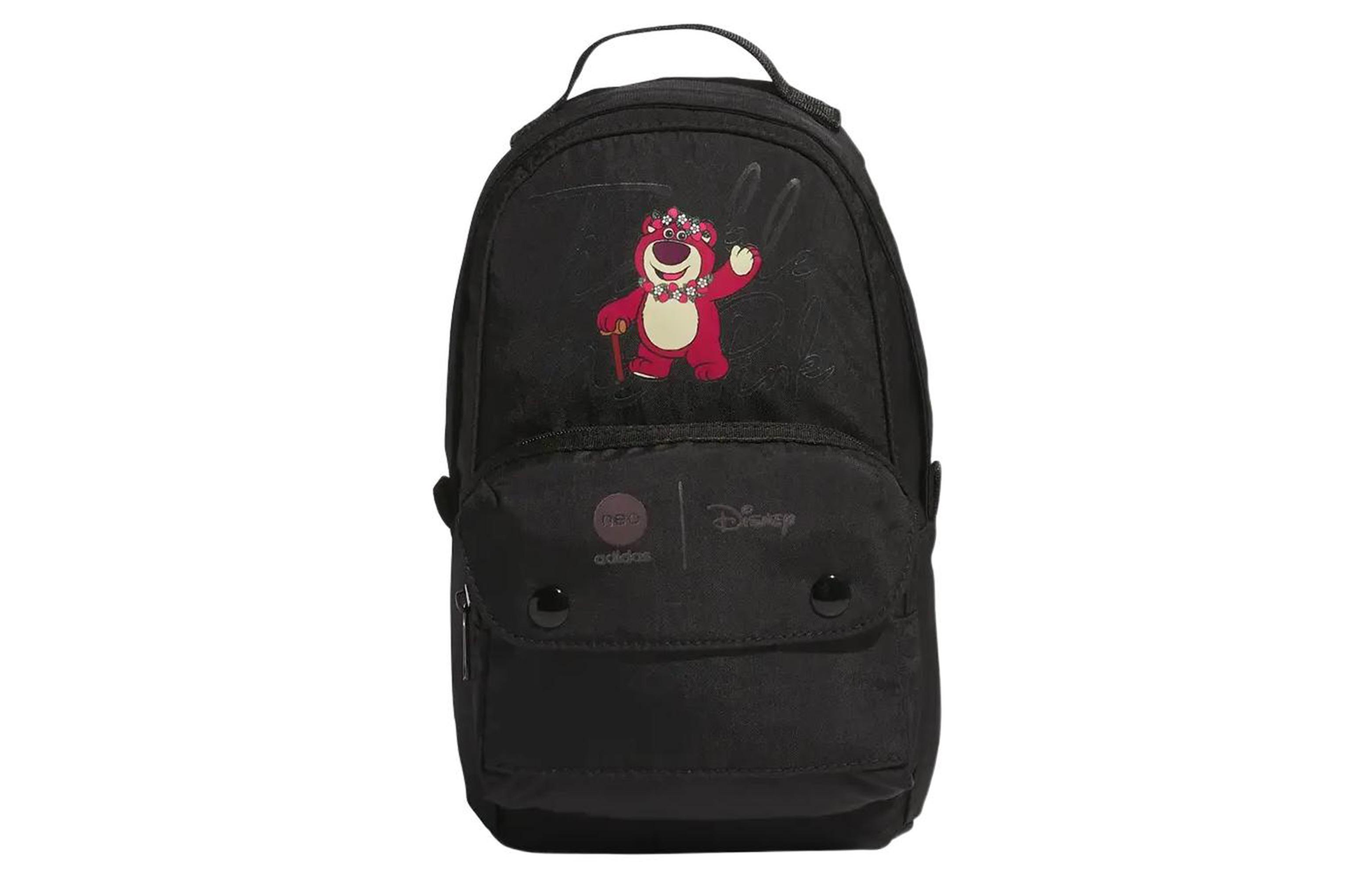 Adidas Neo Adidas Lotso, Collaboration Sports Polyester Backpack Regular Unisex Black IN3483