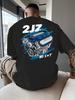 Engine New Mens Graphic TShirt 2JZ NORST Engine Back Print Navy Blue Casual Short Sleeve Tee Breathable Round Neck Summer Top