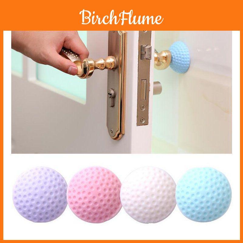 Premium Wall Protector Door Handle Bumper Guard With Soft Rubber Pad Design