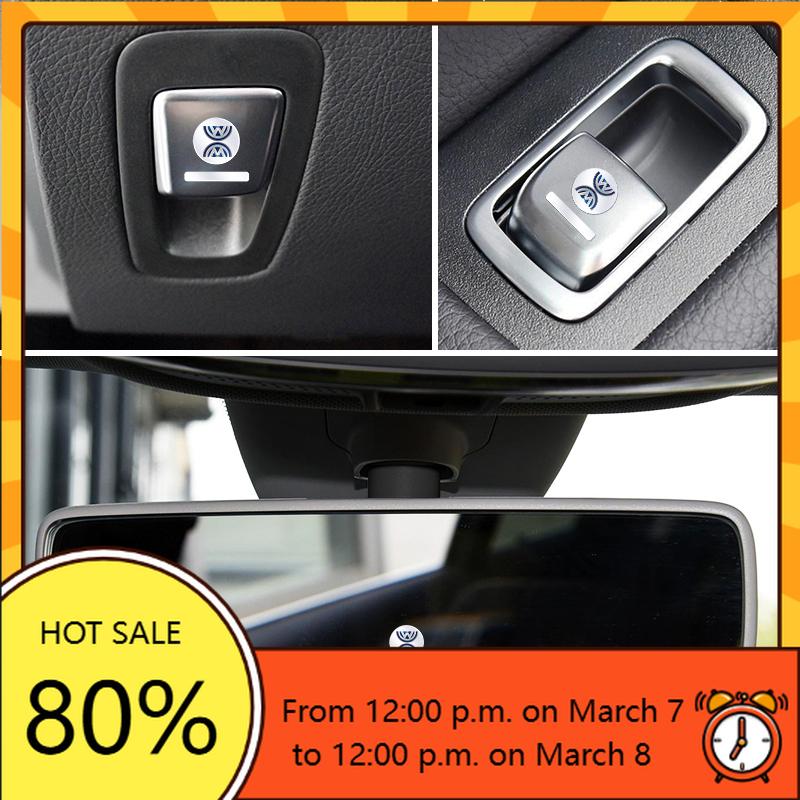 BRT1 VW GTI GOLF Car Sticker 1/2/5/10pcs 3D Car Logo Stickers Letter Car Stickers Interior Decoration For Volkswagen Tharu R Polo T5 xh2