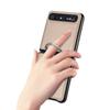 Finger Ring Holder Leather Case for Samsung Galaxy Z Flip 2 7 Flip7 Flip2 Flip6 Flip 6 5 4 3 Flip3 Flip5 Flip4 5G Fundas