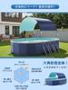 AxisSpace [Piscina Coberta] Piscina Grande, Não Requer Enchimento, Dobrável, Não Requer Montagem, para Crianças, Uso Doméstico, Proteção UV, Armazenamento Fácil,