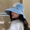 Lightweight Denim Bucket Hats Sunshade Sun Protection Basin Cap Cowgirls Retro Fisherman Hat  Sport