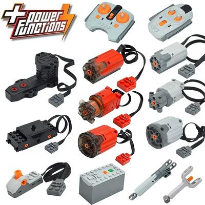 MOC Technical Parts Power Functions Motor Multi Tool Servo Train Motor PF 8293 8883 Model Compatible Leduo Building Blocks