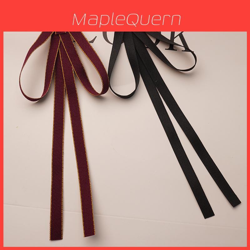 College Style Silk Polyester Bow Tie For Men And Women