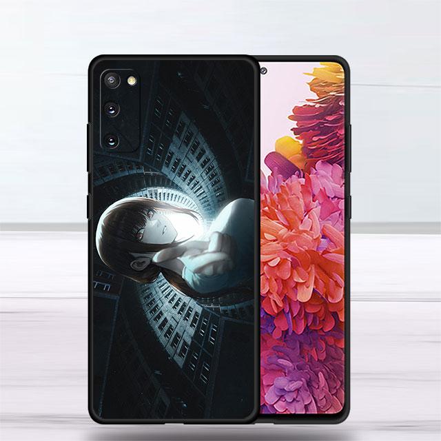 Husă Pentru Samsung Galaxy S22 Ultra S20 FE S21 Plus S10 Lite S10e S9 S8 S7 Husă de Telefon din Silicon Moale Funda Chainsaw Man Makima Sac