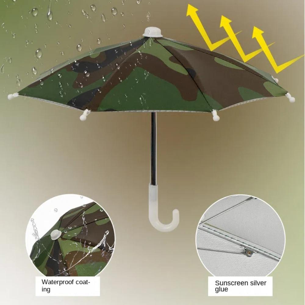 Sun Protection Mobile Phone Sunshade Umbrella Multi-color Phone Sunshade Cell Phone Holder  Phone