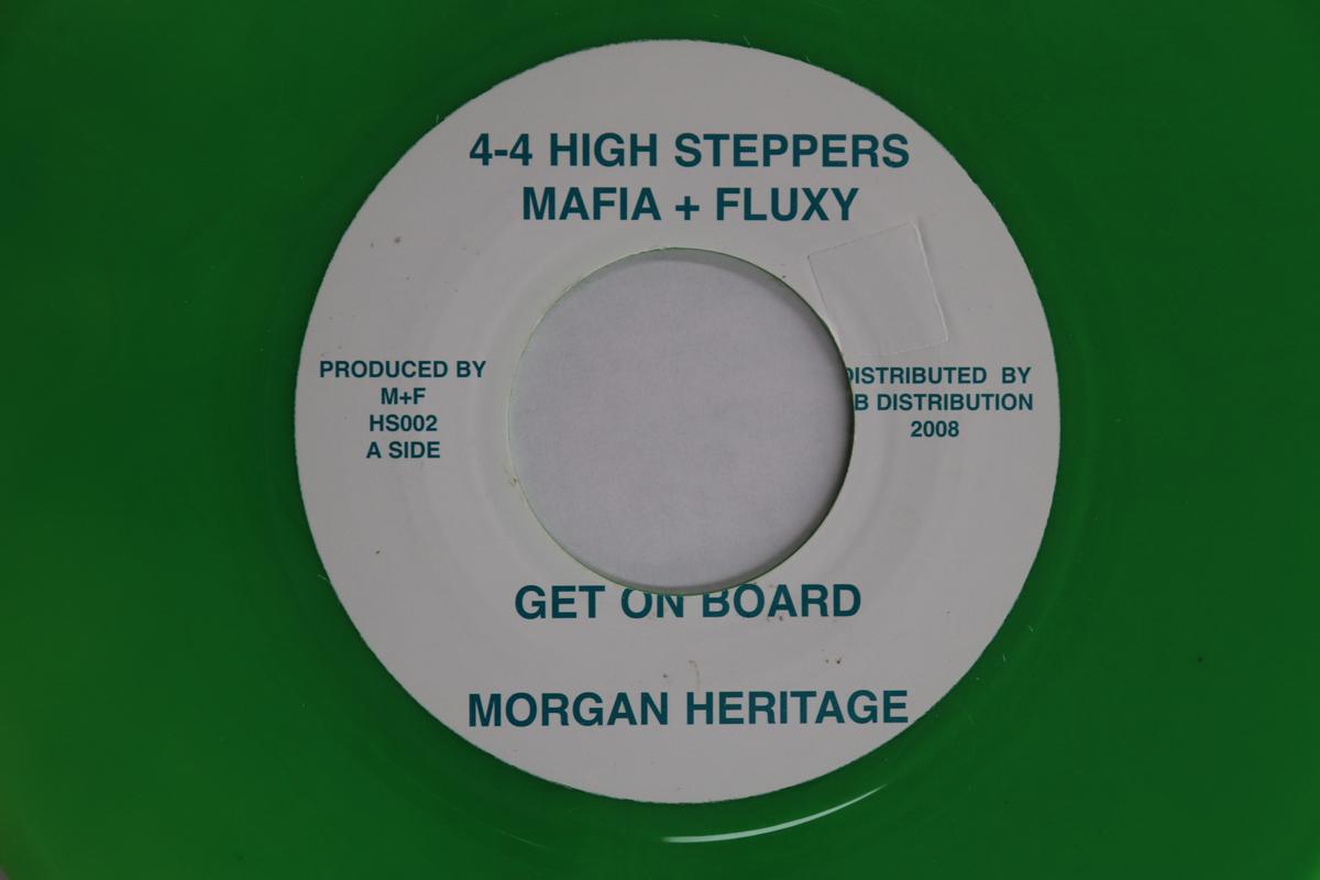 

7inch Record MORGAN HERITAGE / DUB WISE M+F - Get On Board / Wadada 4-4 Riddim HS002 4-4 High Steppe 2008 UK Reggae, Ska & Dub Used