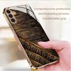Trend Atmosphere Simplicity High-end Electroplating Glass PhoneCase for Samsung Galaxy S26 S25 S24 S23 S22 S21 FE,Ultra,Plus