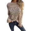 Womens Fall Sweaters Long Sleeve Pullover Loose Chunky Knitted Jumper Tops