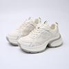 Mesh breathable casual dad shoes women's summer 2025 new fashionable versatile thick-soled small light white